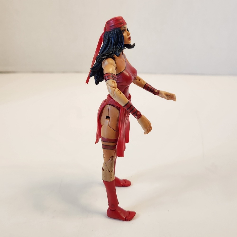 Rare Marvel Legends Elektra 6" Action Figure Series 4 Toy Biz 2002 (Daredevil) - Picture 3 of 6